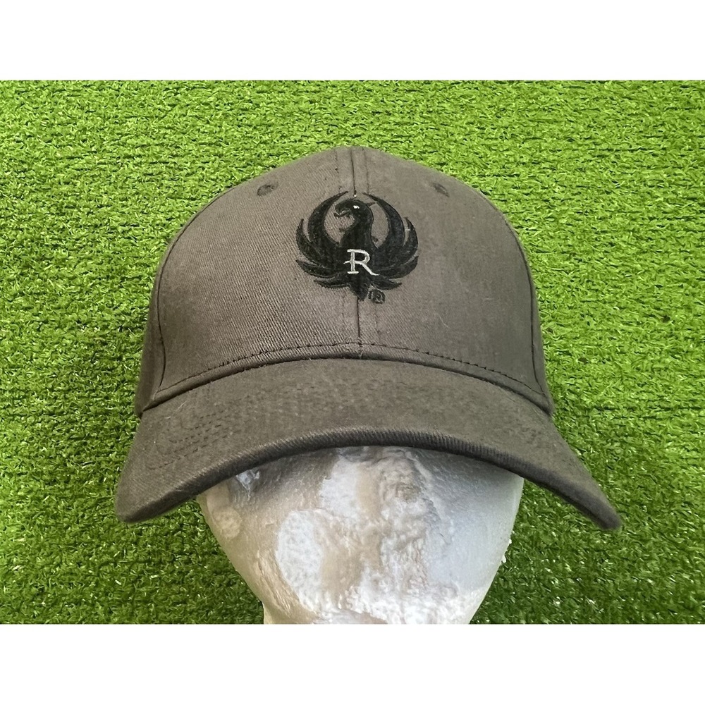 Ruger Firearms Logo Hat OSFA strapback Gun Cap NWT Cotton Twill